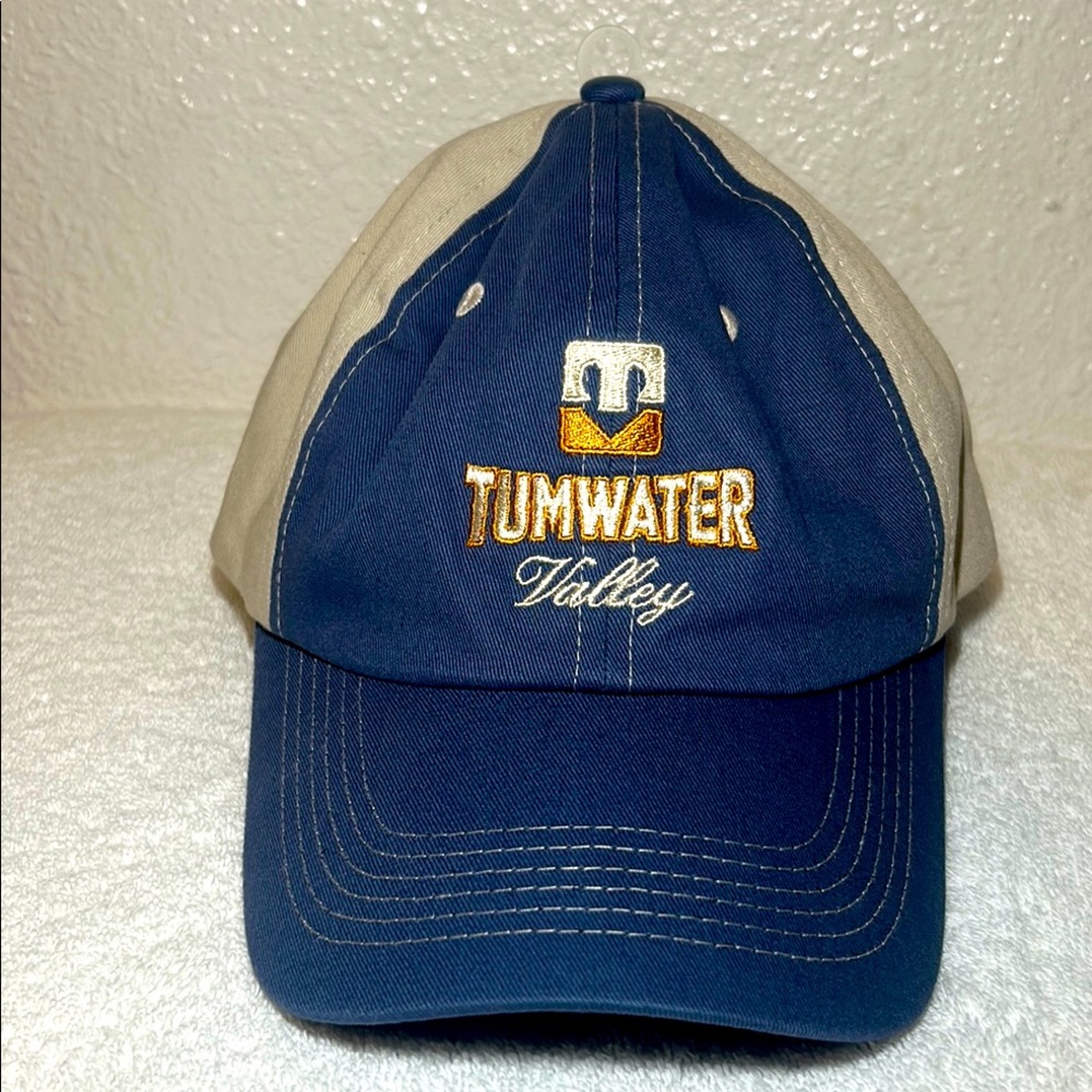 Tumwater Valley Blue and Tan Cap